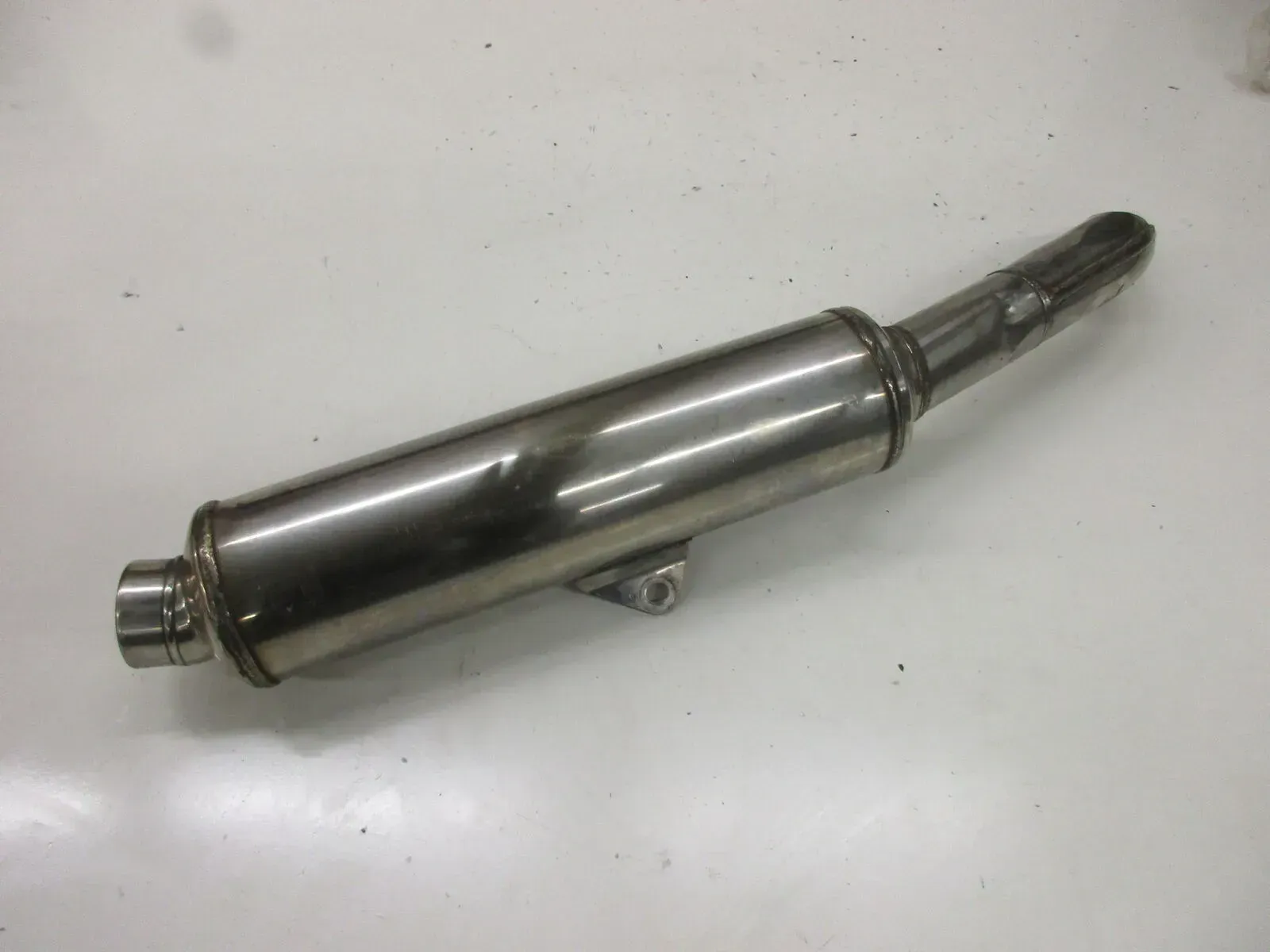 Auspuff links e6 Endtopf Suzuki GSX-R 1100 W GSXR GU 75 C Schalldämpfer 2127 - Bild 1