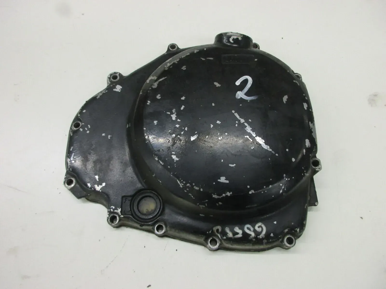 1. Suzuki GS 550 M Katana Kupplungsdeckel (2) Motordeckel rechts Gehäuse Deckel - Bild 1