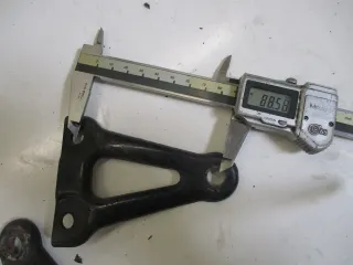 1. Honda Gl 1200 SC 14 Goldwing Motoraufhängung Dreiecke Motorhalter Motor Träge - Bild 3