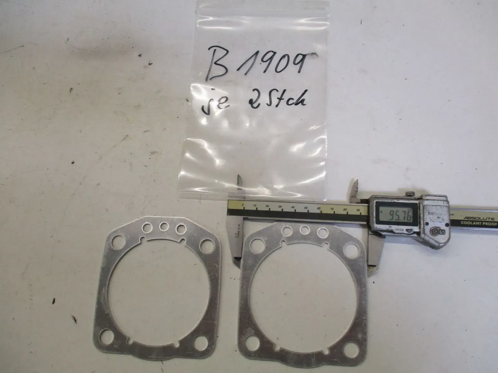Zylinderfußdichtung 2 Stück Zylinder B1909 BMW R60 R69 R60/2 Dichtung unten Moto - Bild 1