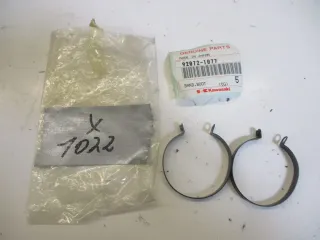 Schellen X1022 Kawasaki KL 650 Ansaugstutzen 92072-1077 Gabel Gummi Vergaser Hal - Bild 1