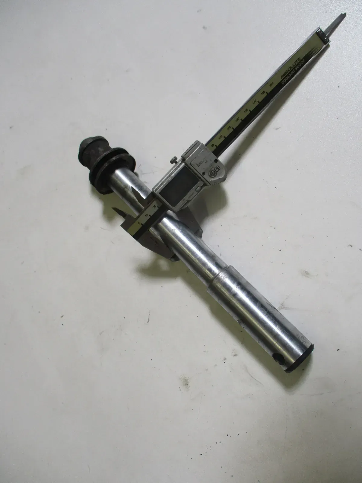 Steckachse 25 mm Achse vorne 4. BMW K 100 RS RT LT axle front 265 mm - Bild 1