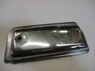 Anlasserabdeckung Motordeckel Kawasaki Z 1000 MK2 KZT00A Anlasser Chrom Blende - Bild 2