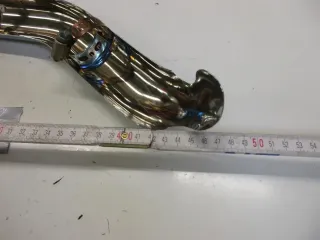 Hitzeschild Krümmer Auspuff 110. Harley Davidson Krümmerblende Hitzschutz - Bild 5
