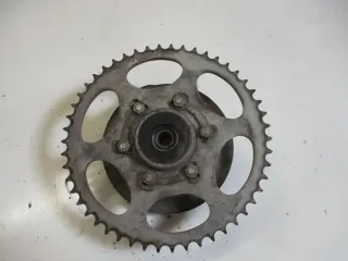 2. Suzuki GS 550 E Bj.78 Kettenradträger mit Ruckdämpfer Anfahrgummi Gummi - Bild 2