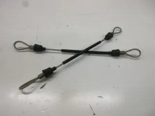 1. Kawasaki ER-6F ABS EX650A Seilzug Gepäckhaken Gepäckzüge Verschluss Sitzbank - Bild 2