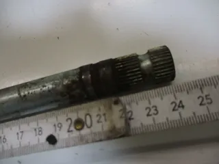 11. HONDA CX 500 C PC01 Aufnahme Welle Bremspedal Bremshebel unten rechts - Bild 4