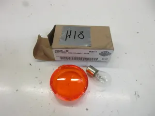 Blinkerglas Ersatzglas Ersatzbirne H18. Harley Davidson Dyna Blinker 69330-02 - Bild 3