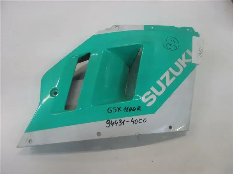 95. Suzuki GSX-R 1100 GSXR Verkleidung rechts Seitendeckel Kühler 94431-40C0 - Bild 1