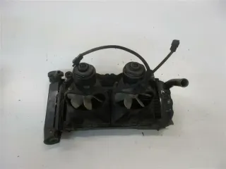 1. HONDA VF 750 C RC09 WASSERKÜHLER MIT LÜFTER KÜHLER MOTOR KOMPLETT RADIATOR - Bild 1
