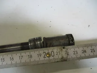 Honda CB 250 G CJ_T Bj.76 Steckachse 15 mm Achse vorne axle front Felge vorne - Bild 3