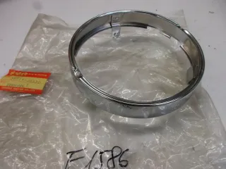 E1586. Suzuki DR 400_500 Chromring Scheinwerfer 35111-48530 Zierring Gehäuse Blende - Bild 2