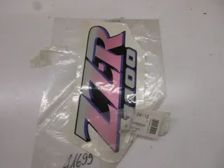 A1699 Kawasaki ZZ-R 1100 D ZX 1100 Aufkleber Verkleidung Emblem 56050-1612 Dekor Original - Bild 3