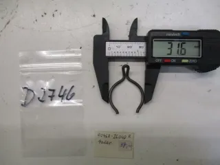 D2746 Sicherung Yamaha YZ_TT-R_DT 125 FS1 ET 90468-26048 Klammer Kickstarter - Bild 1