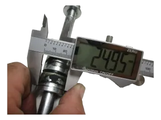 Suzuki GSX-S 125 WDLO Steckachse vorne Achse 12x215 mm axle front - Bild 4