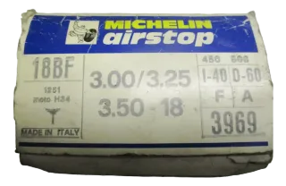 B811 Michelin airstop Schlauch 18BF 3.00_3.25_3.50-18 Zoll Reifen - Bild 2