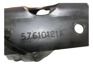 1. Ducati 750 SS ZDM Bj. 90-98 Auspuffhalter Träger Bügel li + re schwarz - Bild 5
