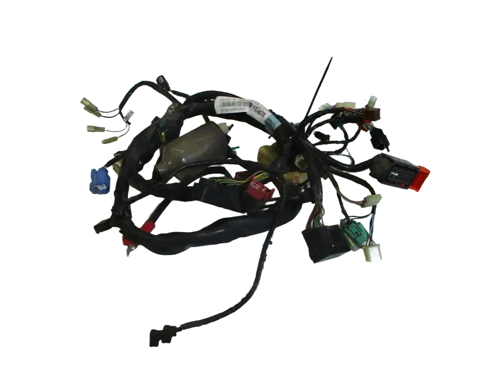 3. Honda CBF 600 NA ABS Hornet PC 38 Kabelbaum Kabelstrang Kabel wiring hairness - Bild 1