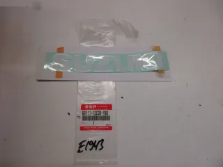 E1943. Suzuki GSX GSX-R Aufkleber Schriftzug 68111-12C30-YBD Dekor Verkleidung Emblem Logo - Bild 1