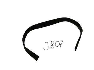 J807 Harley Davidson Fat Boy FLFB FLFBS Lederband 600 mm Sitzbank Lederriemen - Bild 3