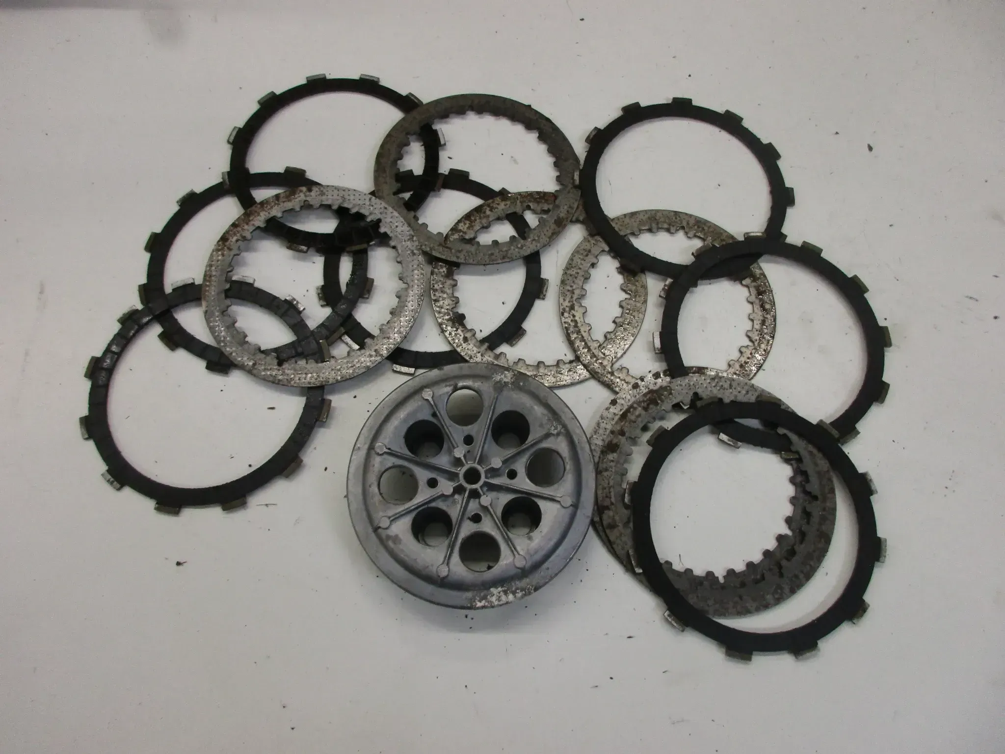 H1. Honda XL 250 K3 Kupplungsscheiben Druckplatte Kupplung Lamellen clutch - Bild 1