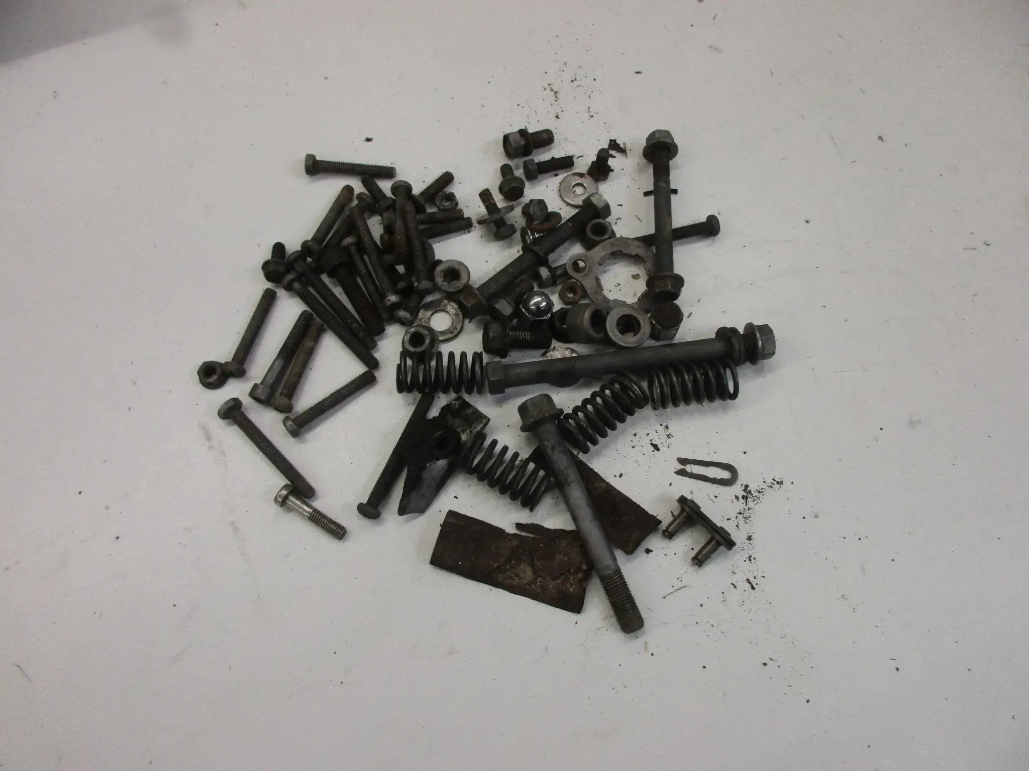 H1. Honda XL 250 K3 Schraubensatz Kleinteile Schraube Konvolut Rahmen Bolzen - Bild 1