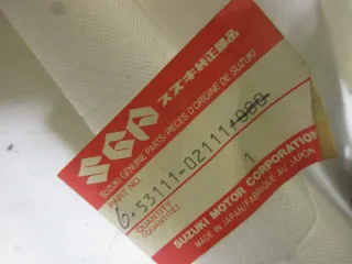 E199. Suzuki CS 50 D Fender 53111-02111 vorne Schmutzfänger Kotflügel Verkleidung - Bild 6