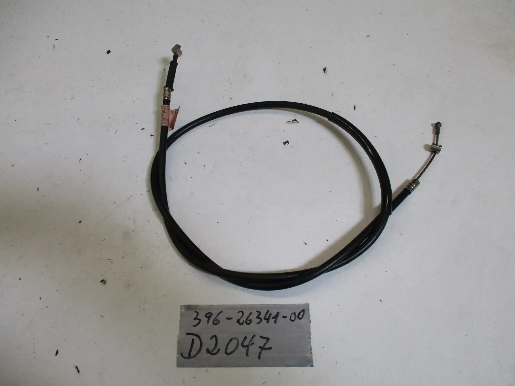 D2047 Yamaha RD 125_200 ET 396-26341-00 Bremszug Bowdenzug hinten brake cable - Bild 1