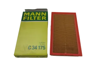 F14 Mann Mercedes E200_220 Ersatzfilter C34175 Luftfilterkasten Motorluftfilter - Bild 1