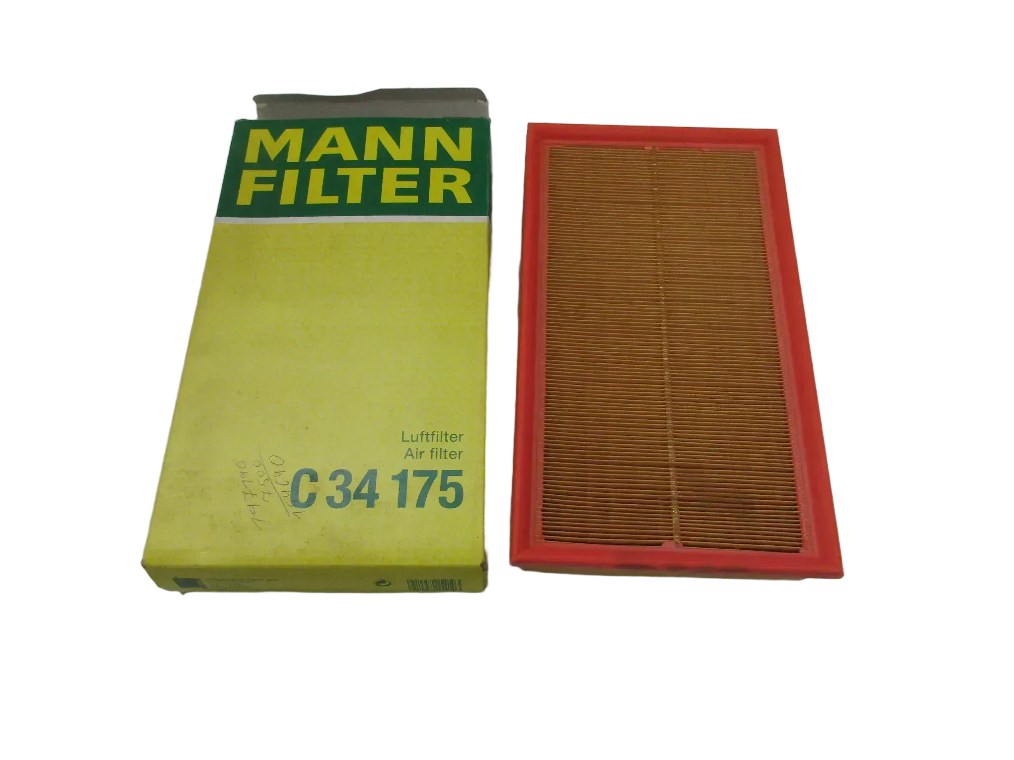 F14 Mann Mercedes E200_220 Ersatzfilter C34175 Luftfilterkasten Motorluftfilter - Bild 1