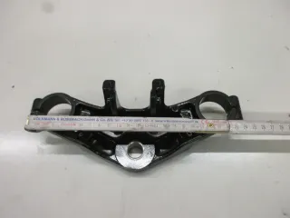 Gabelbrücke Gabelbrille X408 Kawasaki GPX 600 R GPX 500 R oben Gabel Standrohr - Bild 5