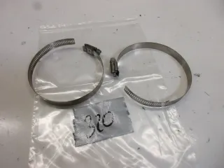 Auspuffschelle Hitzeschild Rohrschelle 320. Harley Davidson Halter Befestigung - Bild 2