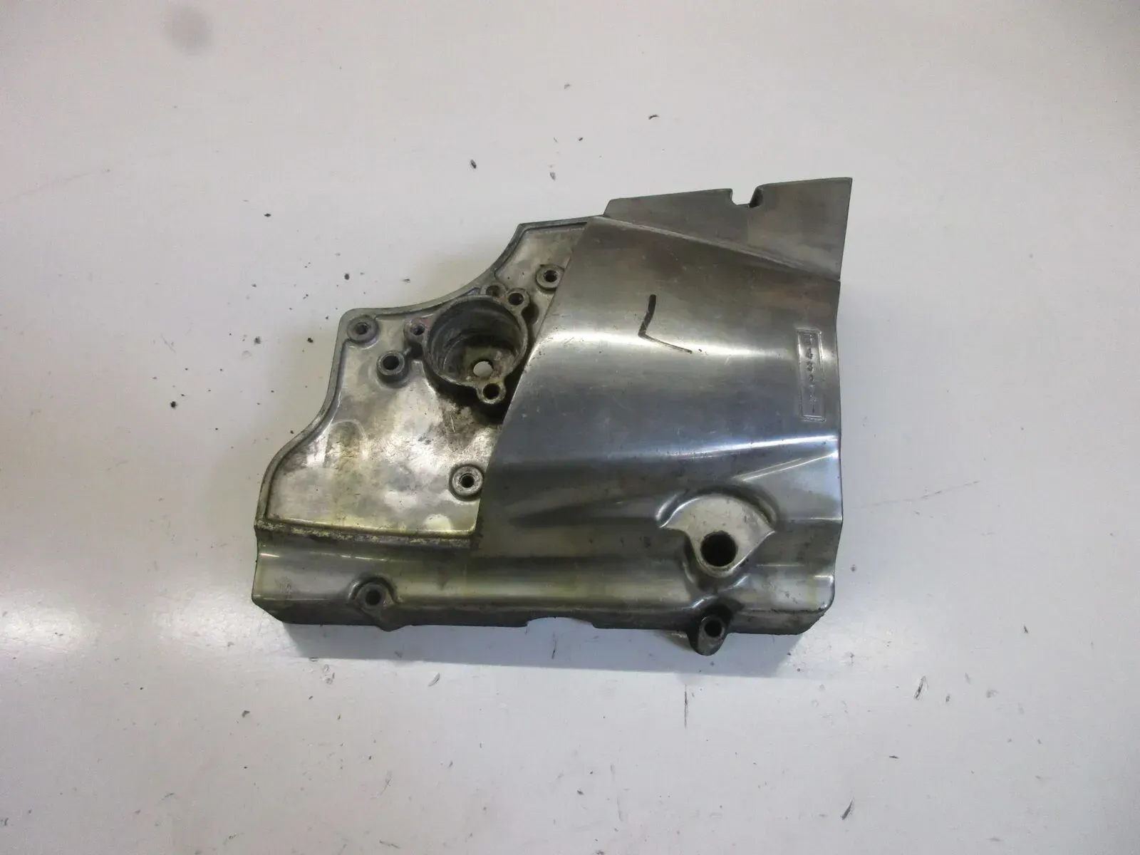 Kawasaki ZR 1100 Zepyhr ZRT 10 A Ritzelabdeckung Motordeckel links Kettenschutz - Bild 1