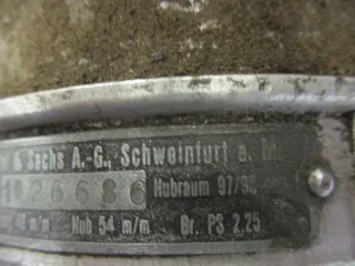 Motor SM98 Getriebe BM61 Fichtel & Sachs Zahnräder Gehäuse Block Lichtmaschine - Bild 9