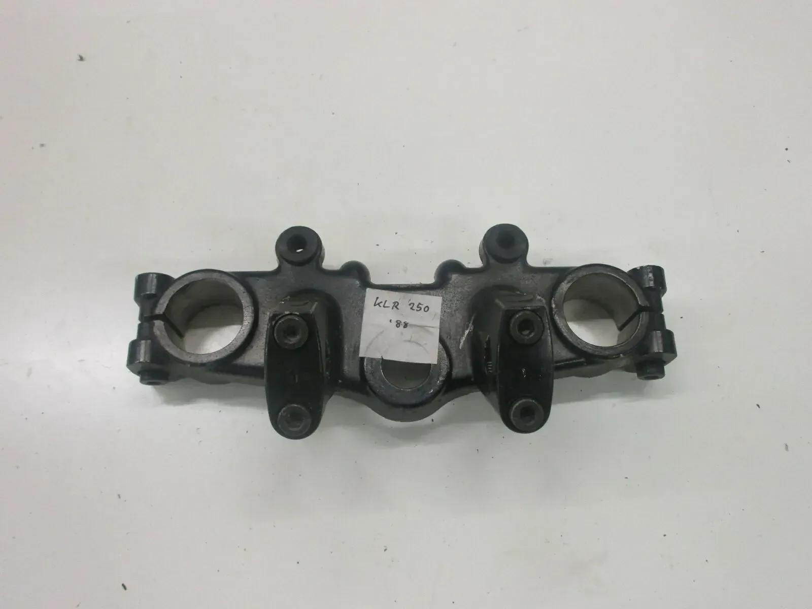 Kawasaki KLR 250 D KL Gabelbrücke oben Gabel Standrohr Gabelbrille fork - Bild 1