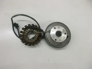 Kawasaki EL 250 B EL 252 Lichtmaschine mit Polrad (2) Schwungrad 037000-2191 - Bild 2