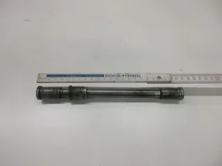 2. Kawasaki GPZ 600 R ZX600A Steckachse vorne 15mm Achse Vorderrad Felge axle - Bild 1