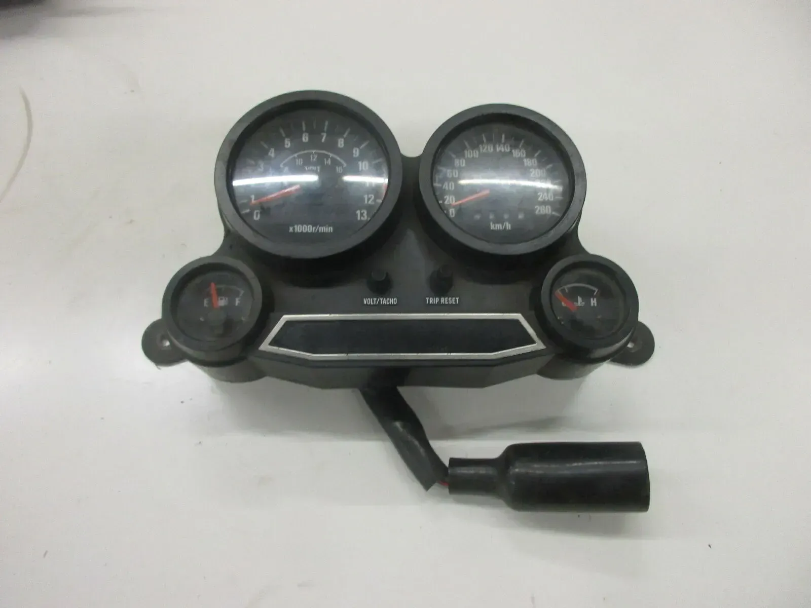10. Kawasaki GPZ 600 R ZX600A Tacho Tachometer Kombiinstrument Display 55999  km - Bild 1