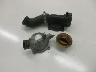 Kawasaki ZZR 600 E ZX600F Thermostat mit Thermostatgehäuse Motorkühlung Fühler - Bild 1