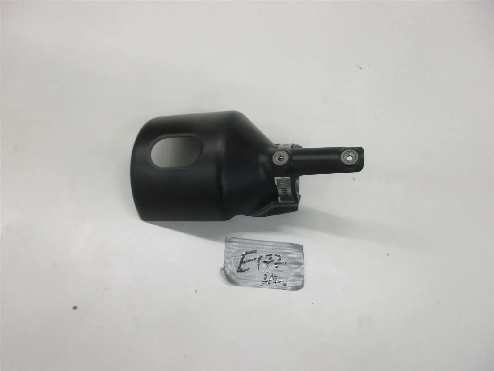 Hitzeschild Auspuff Hitzeschutz Endtopf E177. Harley Davidson Dyna Fat Bob - Bild 1