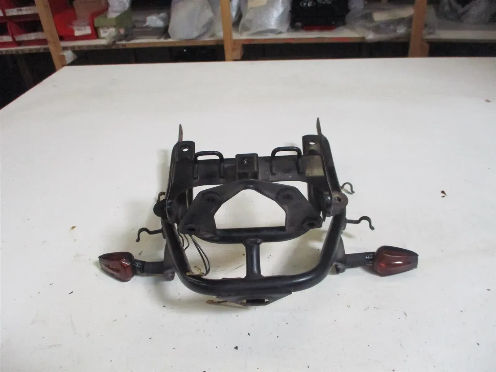 Heckrahmen Hilfsrahmen 3. Suzuki GSX 750 F GR 78 Sitzbank hinten Blinkerhalter - Bild 1