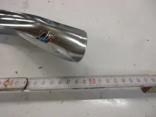 Hitzeschild Hitzeschutz Krümmer B8. Harley Davidson XL 1200 X Krümmerblende - Bild 5
