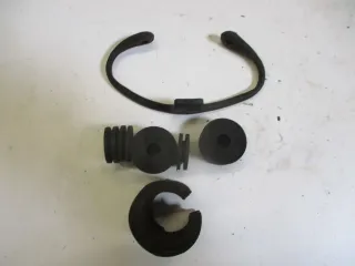 Vibrationsdämpfer Gummi Kawasaki Z 1000 MK2 KZT00A Gummidämpfer Tank Rahmen - Bild 2