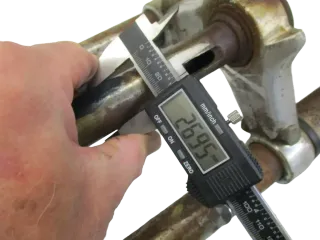 Express Radex 175 Fichtel&Sachs Gabel komplett 34 mm Standrohre - Bild 8