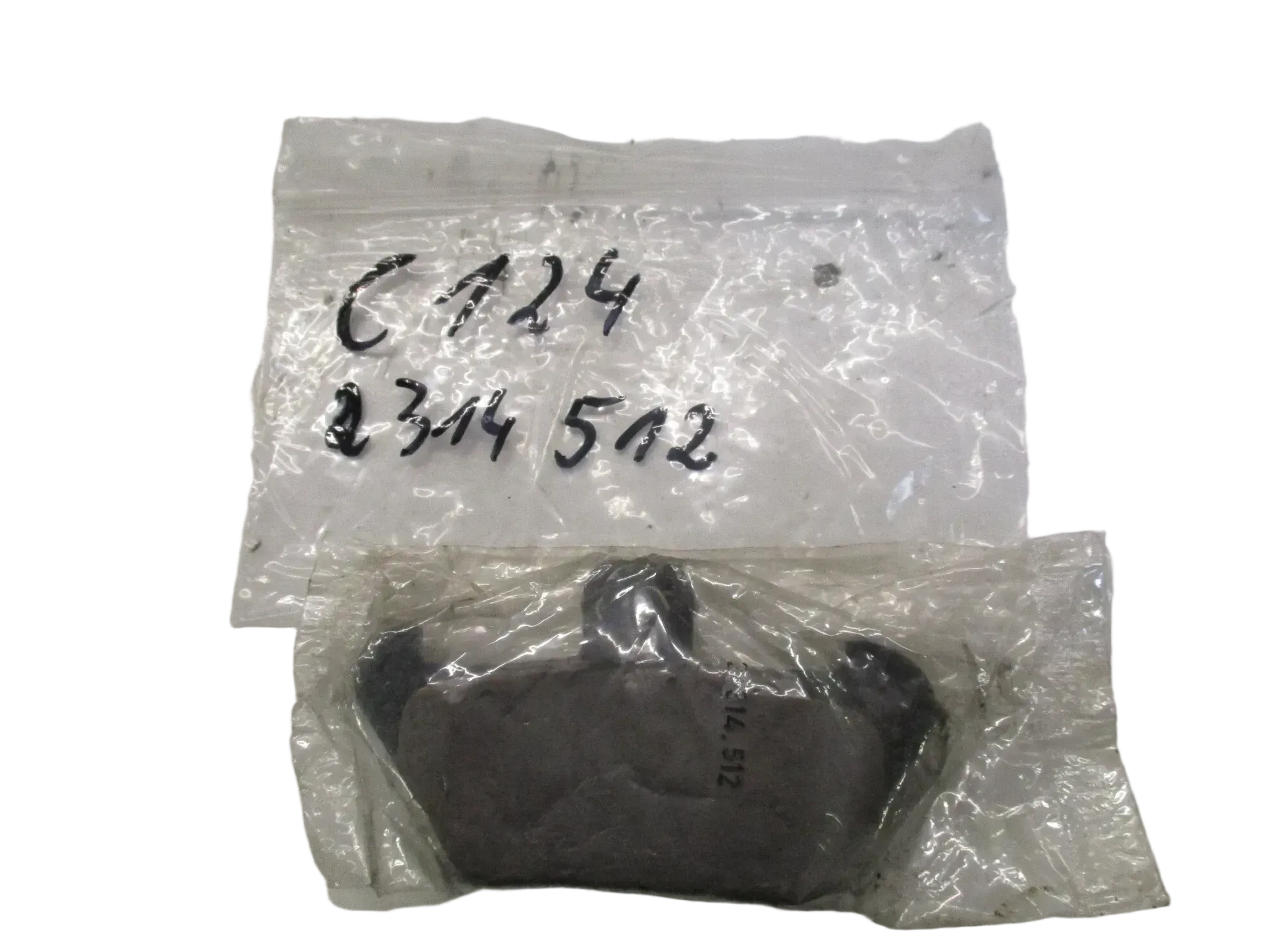 C124 BMW Bremsbelag vorne rechts oder links 2314512 brake pad - Bild 1