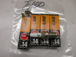 F160 Honda GL 1800 Zündkerzen NGK BKR6E-11 V-Line 4x Motor - Bild 1