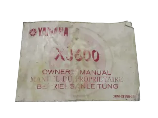 Betriebsanleitung Fahrerhandbuch 3KM-28199-00 Owner´s Manual Yamaha XJ 600 - Bild 1