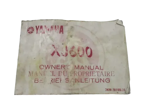 Background image for Betriebsanleitung Fahrerhandbuch 3KM-28199-00 Owner´s Manual Yamaha XJ 600