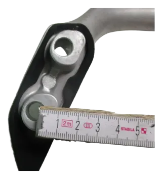 3. Honda CBR 600 F PC35 99-02 Soziusgriff Haltegriff Beifahrer - Bild 5