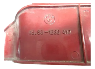 N22 BMW R 80 RT Verkleidung Kühlergitter 1235417 Blende Grill Mitte - Bild 6